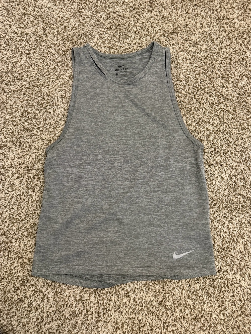 Nike Women’s Gray Dri-FIT Athletic Tank